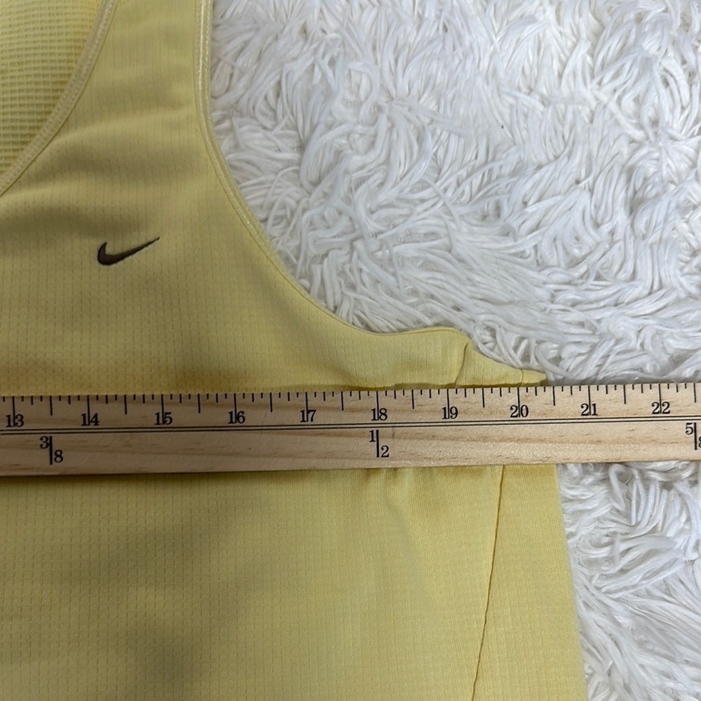 Nike Sphere  DryYellow Athletic Tank Top V-Neck - Picture 6 of 7